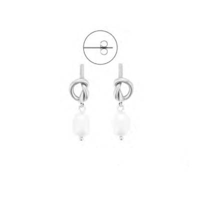 Orecchini Donna 4US Cesare Paciotti Acciaio Pendente 4UOR8155W